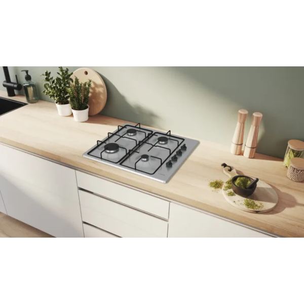 Bosch Serie 2 PBP6B5K80 kookplaat Roestvrijstaal Ingebouwd 60 cm Gaskookplaat 4 zone(s) - Afbeelding 4