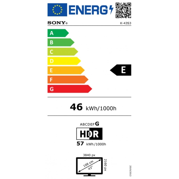 SONY 43S35B BRAVIA 3 4K Smart LED TV 43” (2025) - Afbeelding 7