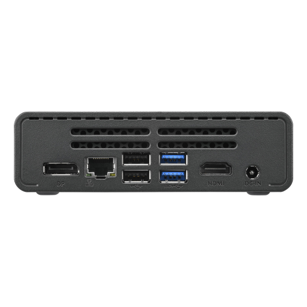 Shuttle Nano PC NE10N, Intel N 100, 1x HDMI, 1x DP, 6x USB, 1x LAN, ventilatorloos, 24/7 permanent gebruik, incl. VESA - Afbeelding 5