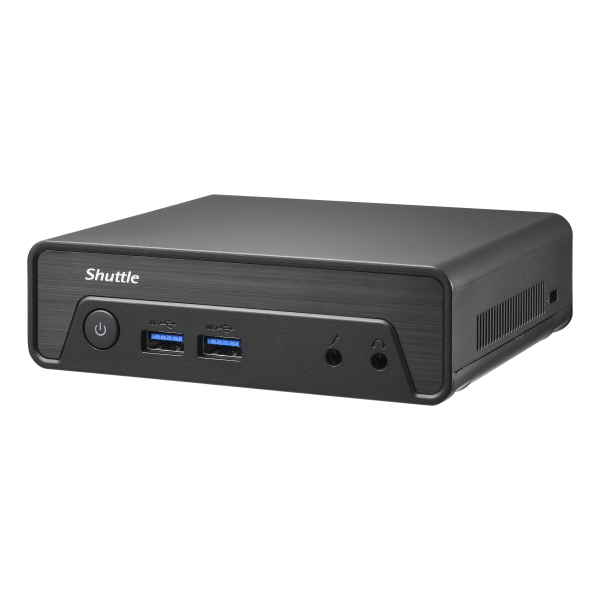 Shuttle Nano PC NE10N, Intel N 100, 1x HDMI, 1x DP, 6x USB, 1x LAN, ventilatorloos, 24/7 permanent gebruik, incl. VESA - Afbeelding 3