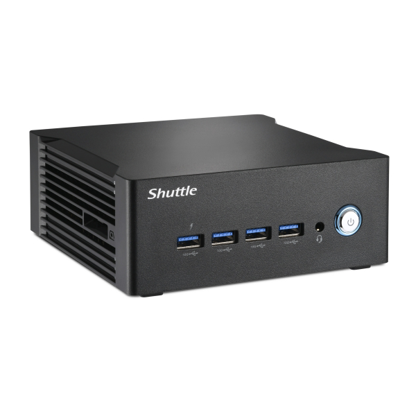 Shuttle Nano PC NT10H5, Intel Core Ultra 5 125H, Intel Arc graphics, 2xHDMI, 2xUSB 4.0 (DP), 2x2.5Gbit LAN, incl. VESA, 24/7 permanent gebruik - Afbeelding 5